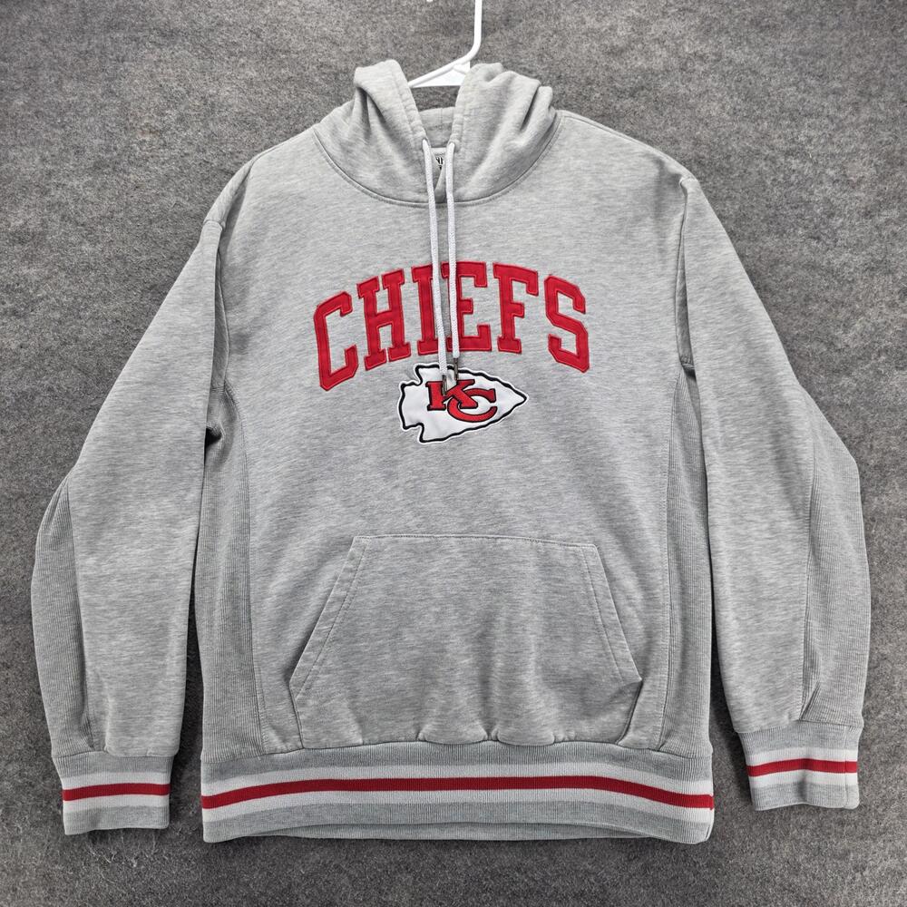 Kansas City Chiefs Sweatshirt Mens M Gray NFL Football NFL Team Apparel